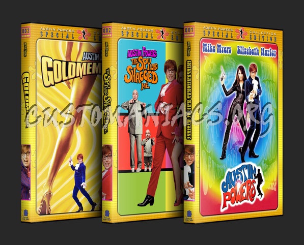 Austin Powers Collection dvd cover