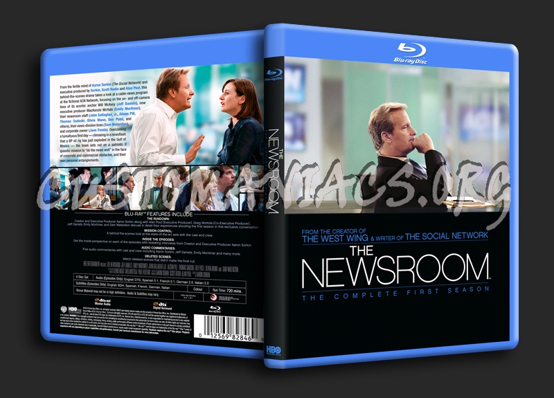 The Newsroom Season 1 blu-ray cover