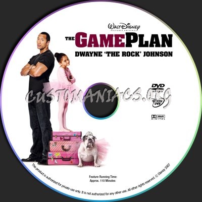 The Gameplan dvd label