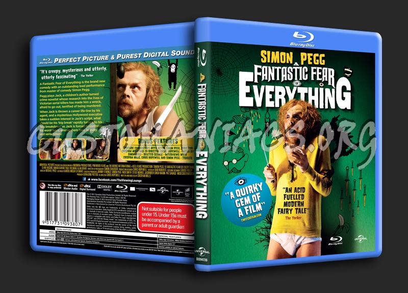 A Fantastic Fear Of Everything blu-ray cover