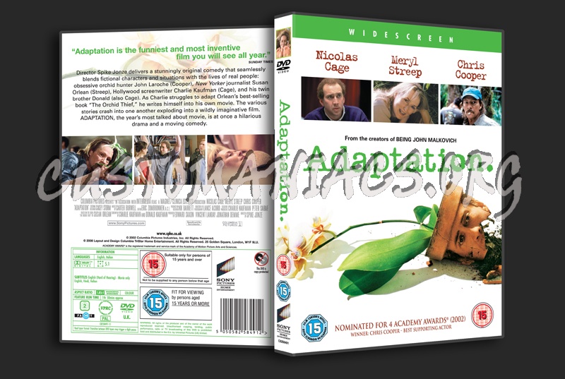 Adaptation dvd cover