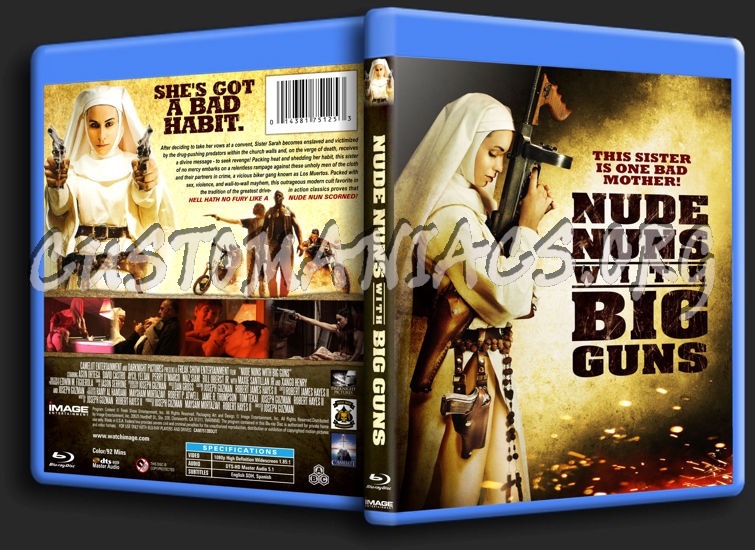 Nude Nuns With Big Guns blu-ray cover