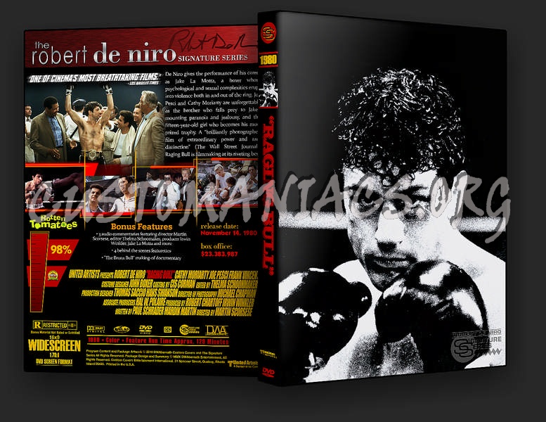 Raging Bull dvd cover