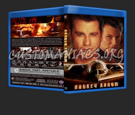 Broken Arrow blu-ray cover