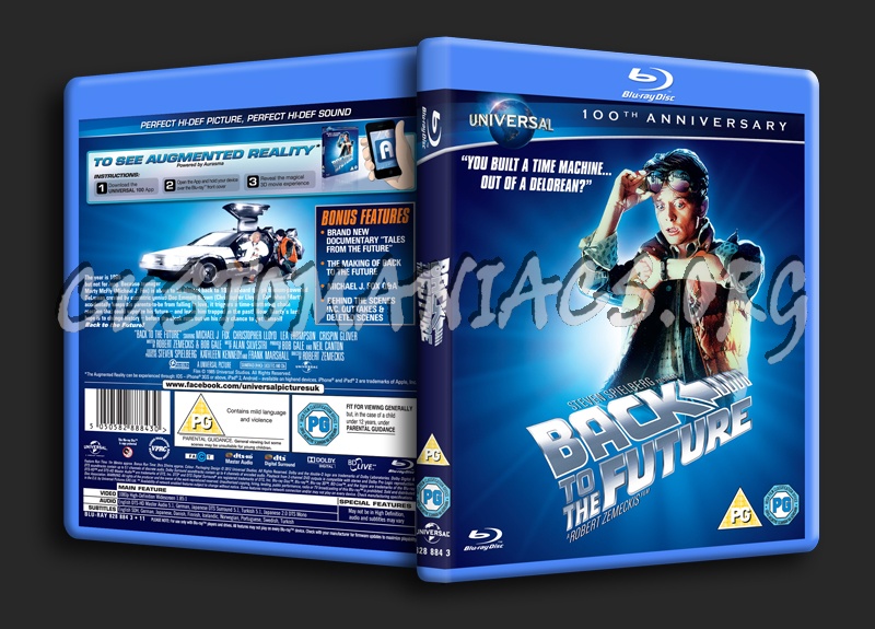 Back to the Future blu-ray cover