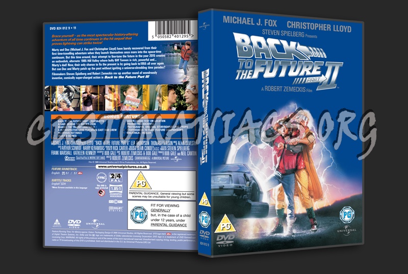 Back to the Future Part II dvd cover