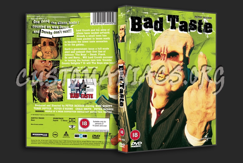 Bad Taste dvd cover