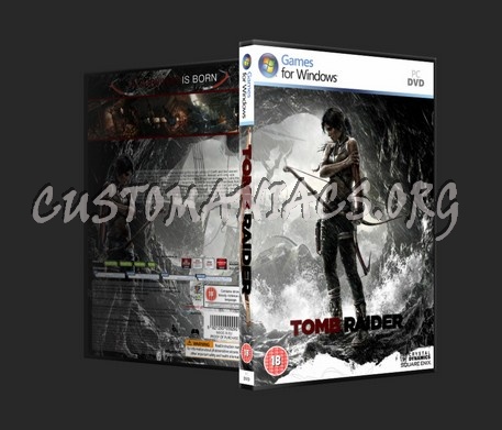 Tomb Raider for Windows dvd cover