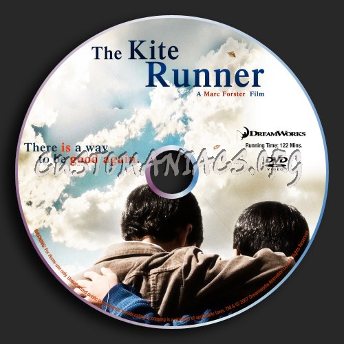 The Kite Runner dvd label