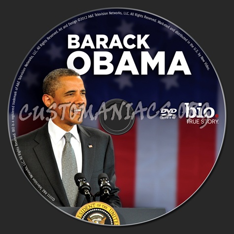 Barack Obama dvd label