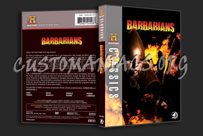 Barbarians dvd cover
