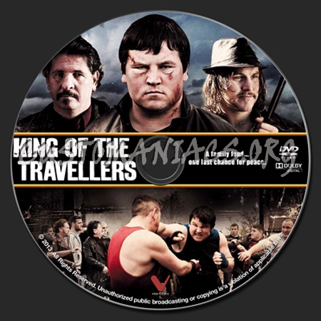 King Of The Travellers dvd label