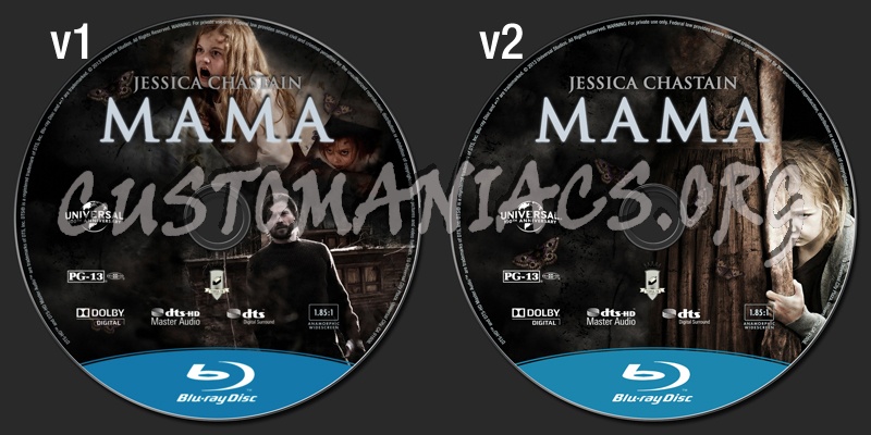 Mama blu-ray label