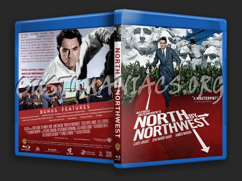 North By Northwest blu-ray cover