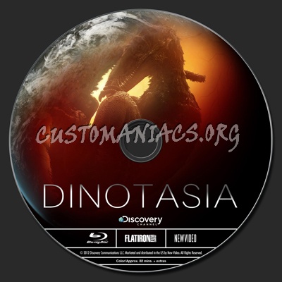 Dinotasia blu-ray label