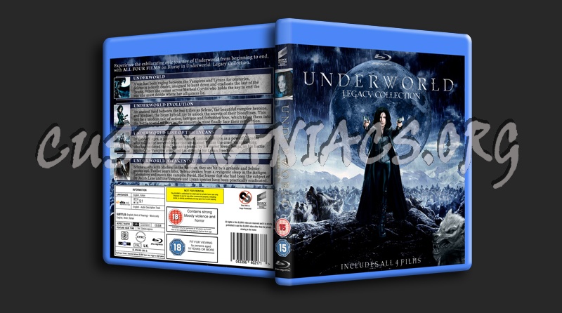 Underworld Legacy blu-ray cover