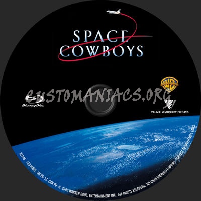 Space Cowboys blu-ray label