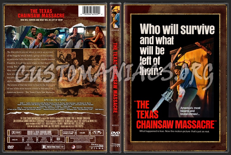 The Texas Chainsaw Massacre: The Franchise Collection dvd cover