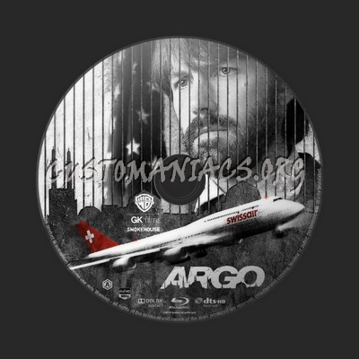 Argo blu-ray label