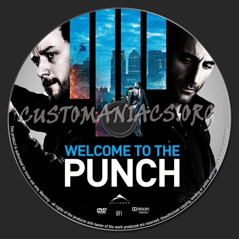 Welcome To The Punch dvd label