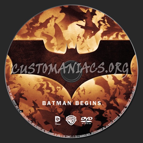 Batman Begins dvd label - DVD Covers & Labels by Customaniacs, id ...