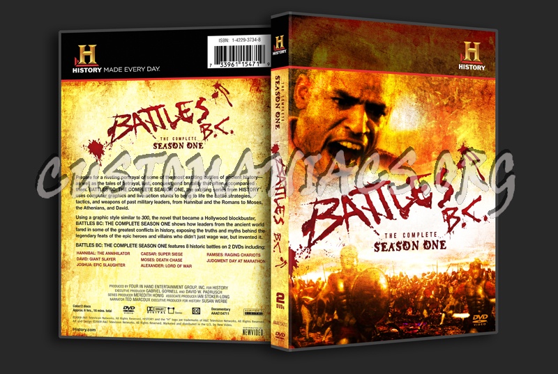 Battles B.C. The Complete Season 1 dvd cover