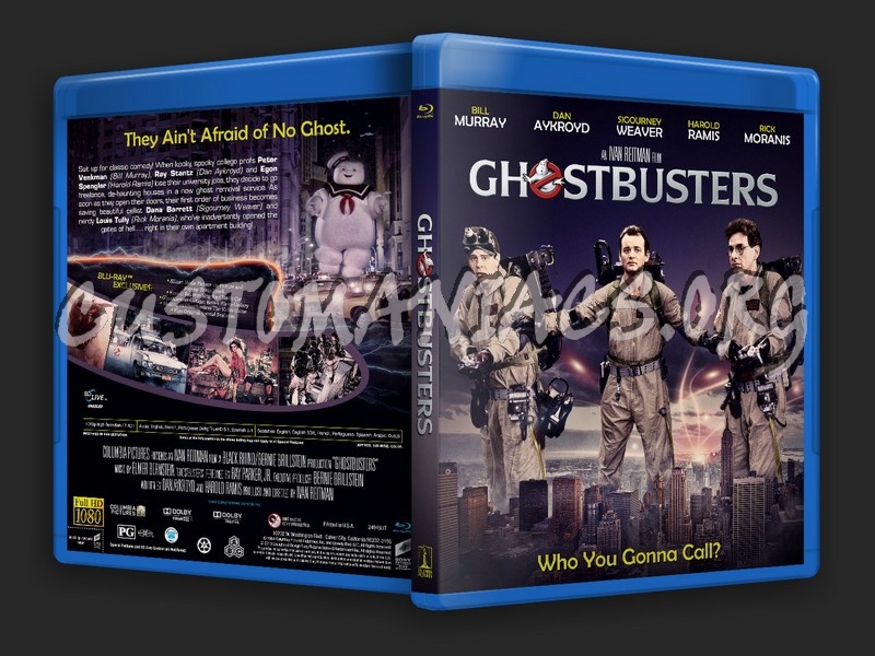 Ghostbusters blu-ray cover