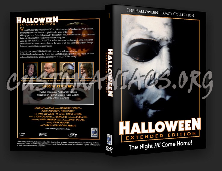 HalloweeN - Extended Edition dvd cover