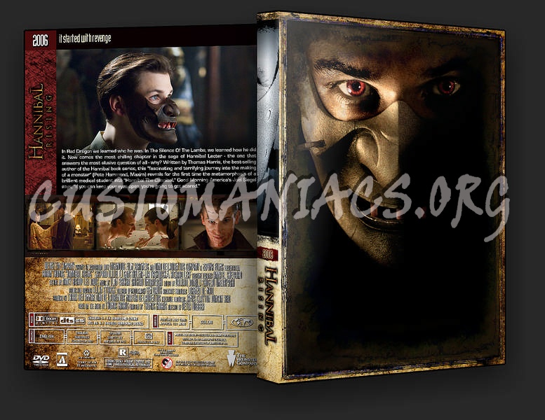 Hannibal Rising dvd cover