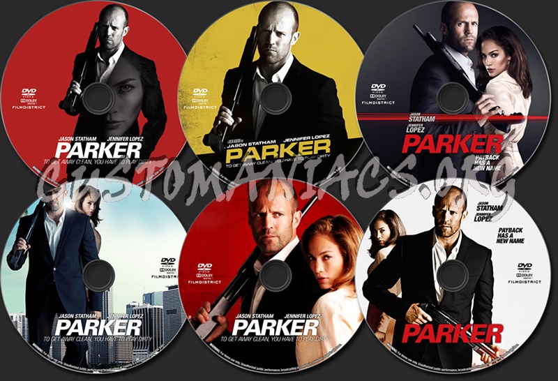 Parker dvd label