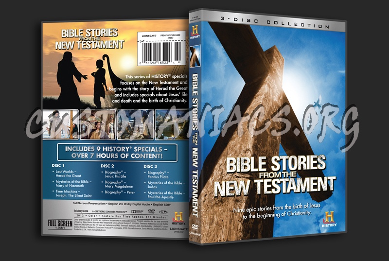 Bible Stories from the New Testament dvd cover