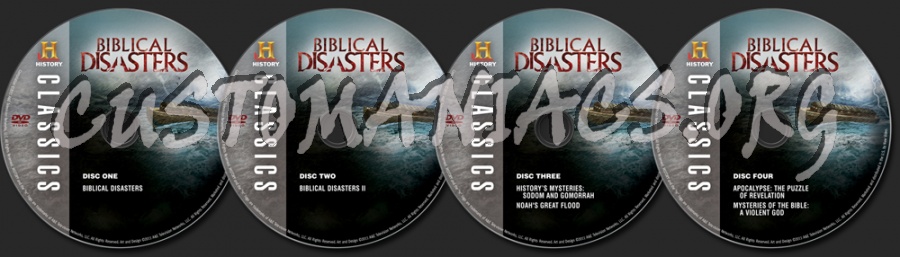 Biblical Disasters dvd label