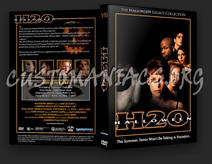 HalloweeN - H20 dvd cover