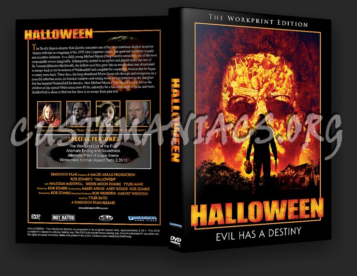 HalloweeN - 2007 Workprint dvd cover