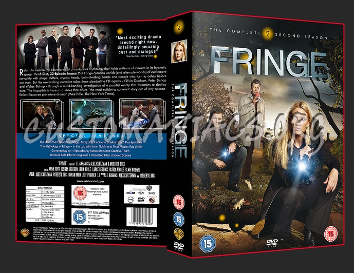 Fringe Season 2 dvd cover