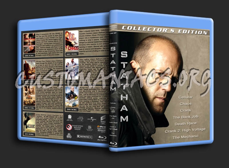 Jason Statham Collection blu-ray cover