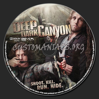 Deep Dark Canyon dvd label
