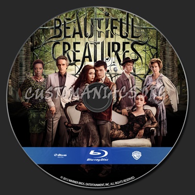 Beautiful Creatures blu-ray label