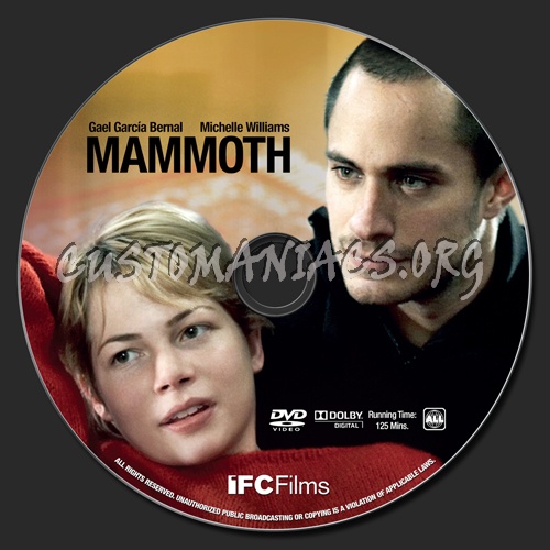 Mammoth (2009) dvd label