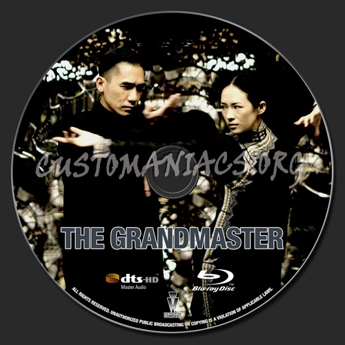 The Grandmaster blu-ray label