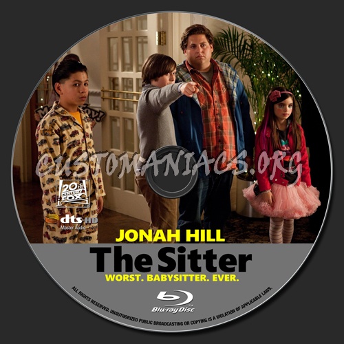 The Sitter blu-ray label