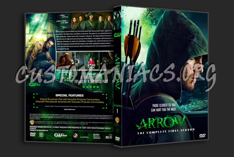 Arrow dvd cover