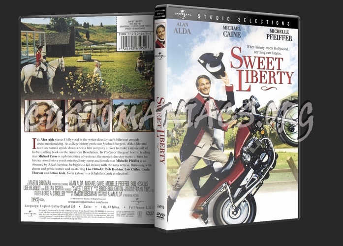 Sweet Liberty dvd cover