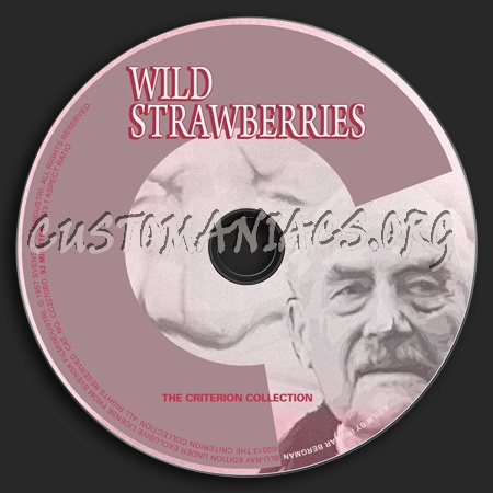 139 - Wild Strawberries dvd label