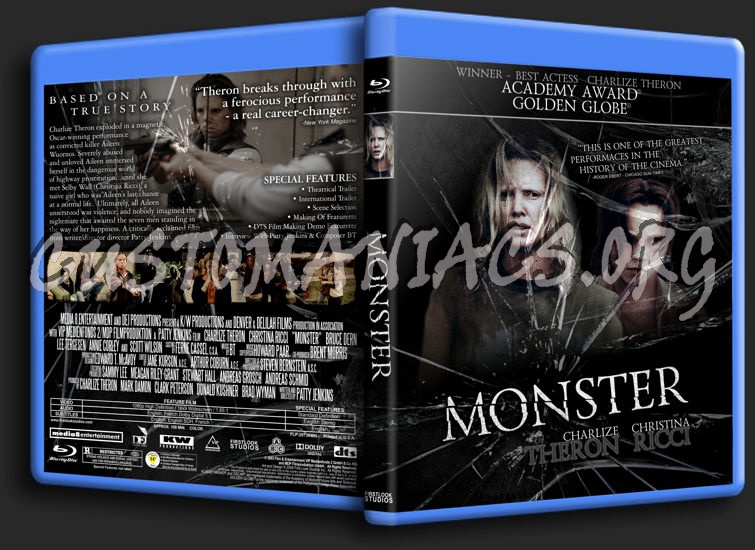 Monster blu-ray cover