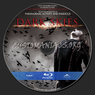 Dark Skies blu-ray label