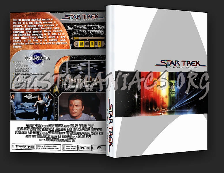 Star Trek: The Motion Picture dvd cover