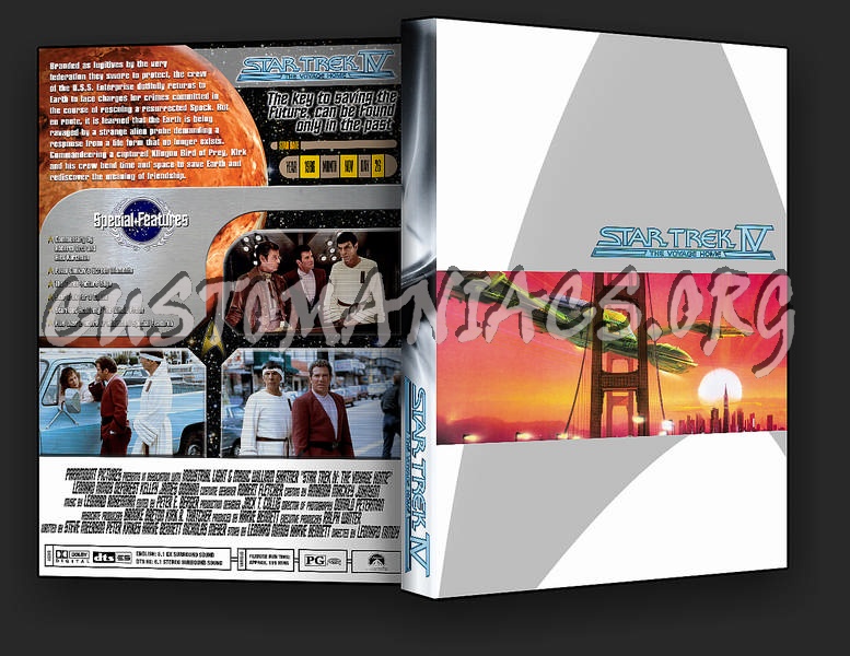 Star Trek IV: The Voyage Home dvd cover