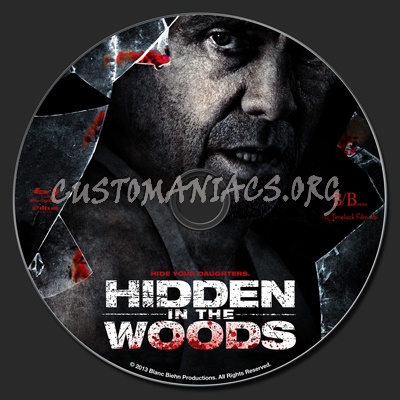 Hidden In The Woods blu-ray label