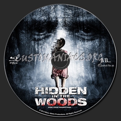 Hidden In The Woods blu-ray label